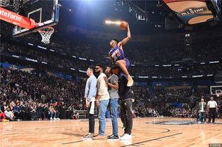 NBA明星扣篮大赛回放,空中飞人展翅翱翔