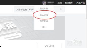 头条里的关注怎样删除,头条关注如何高效删除