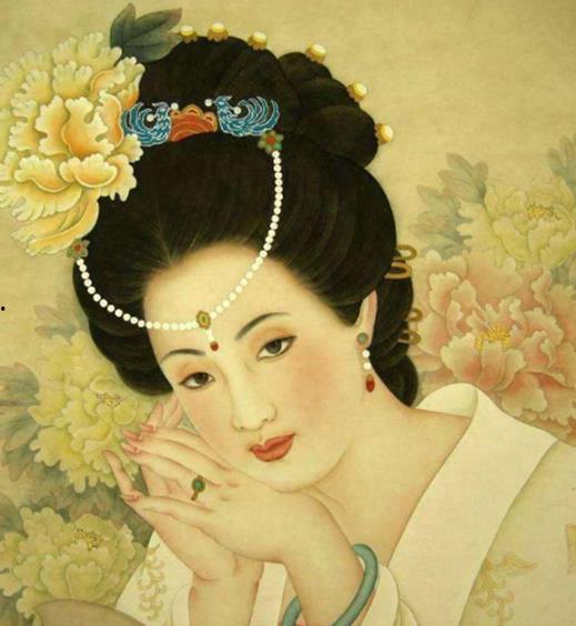 唐朝胖女人吃瓜头像,穿越时空的瓜香记忆