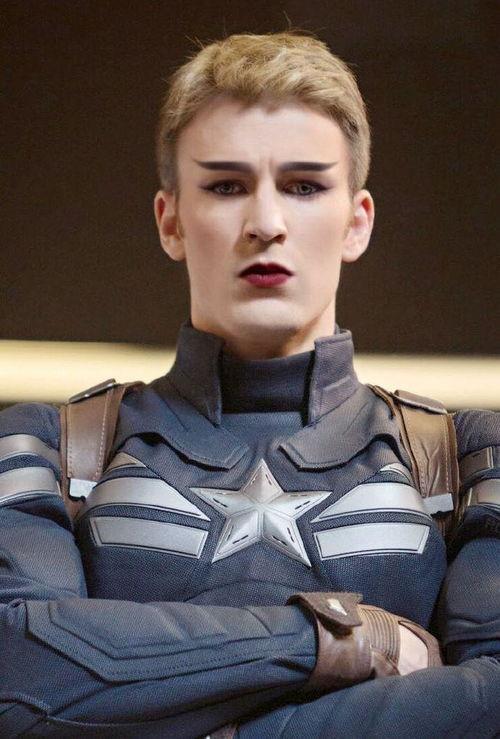 网红漫威头套图片,网红头套带你穿越超级英雄世界