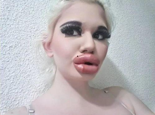 临沂网红厚嘴唇女孩